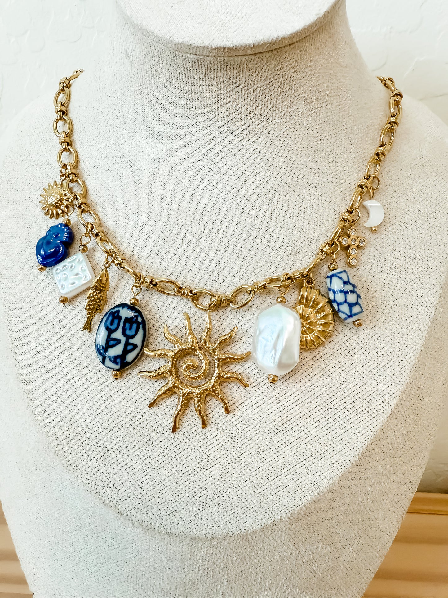 Charm Necklace | stainless steel