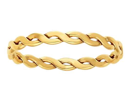 VINE | gold-filled stacking ring