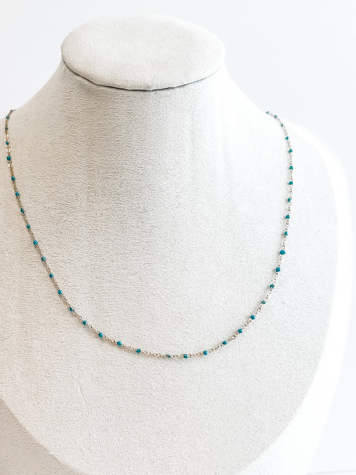 RYLEE | gold-filled chain with enamel accent
