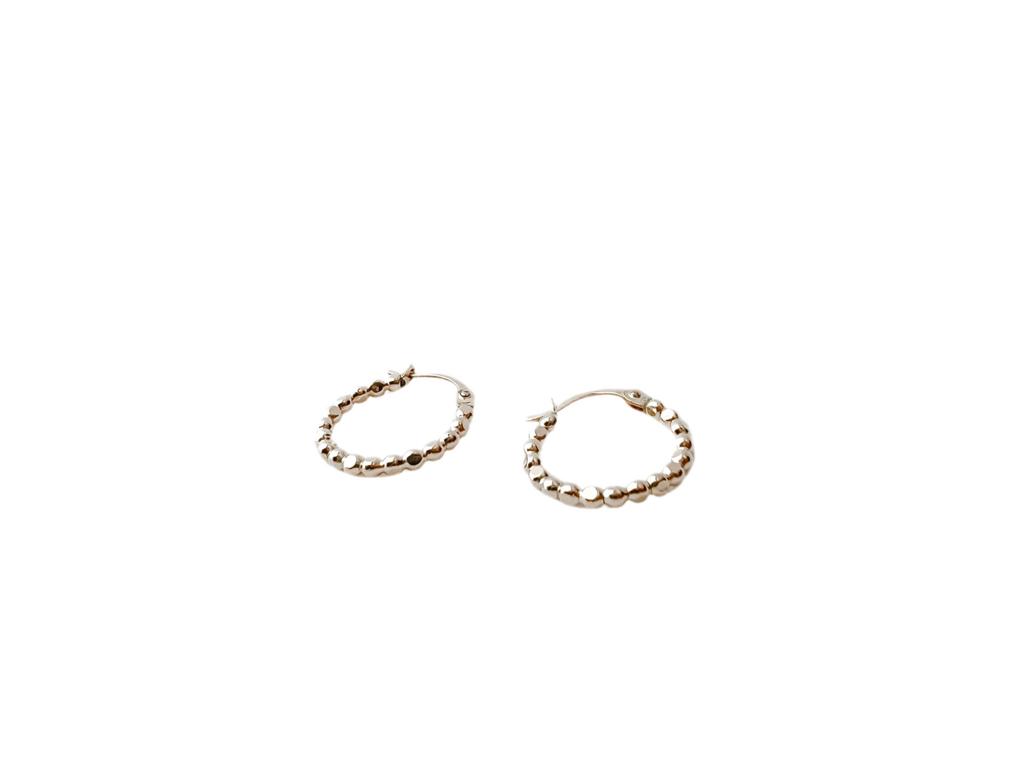 HAZEL | gold-filled hoop earrings