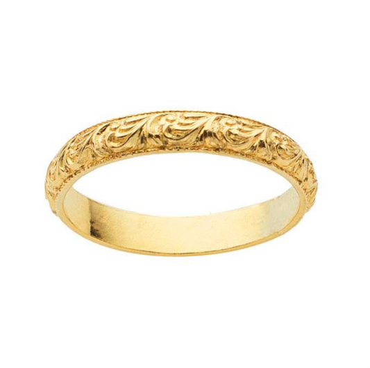 EDEN 2 | gold-filled stacking ring