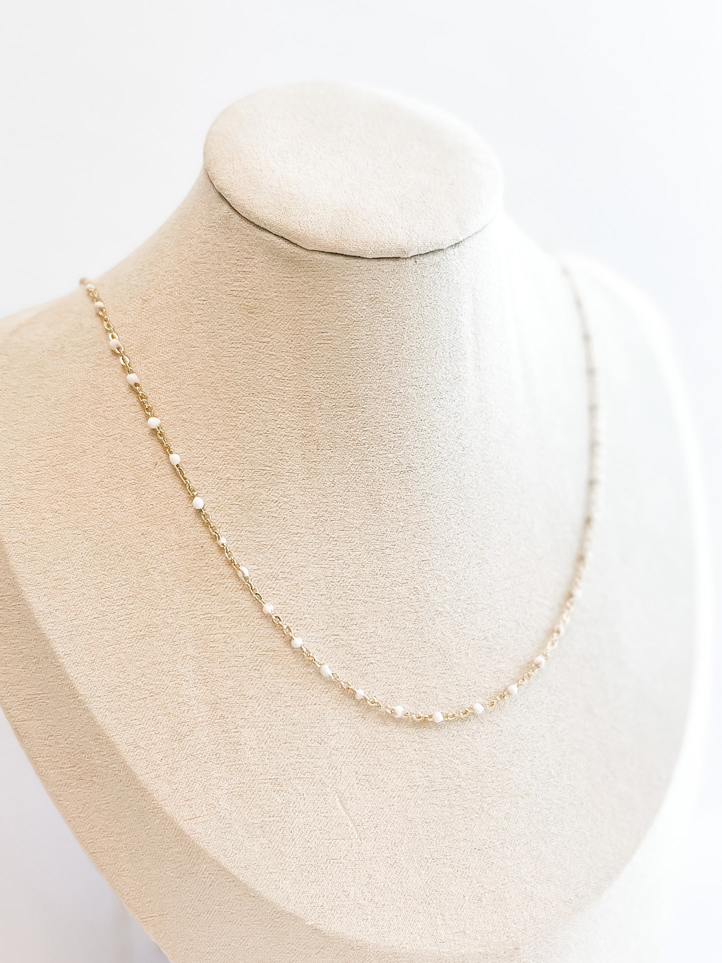 RYLEE | gold-filled chain with enamel accent