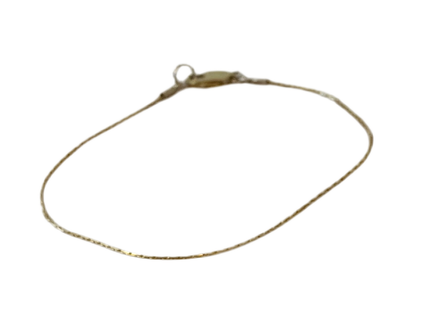 Gold-filled rope bracelet