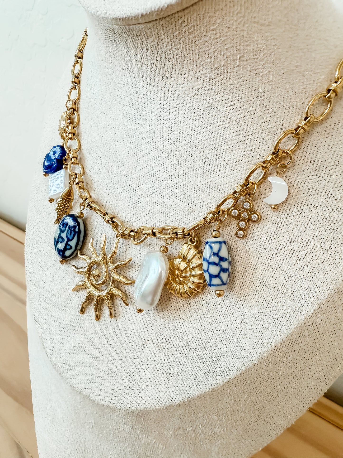 Charm Necklace | stainless steel