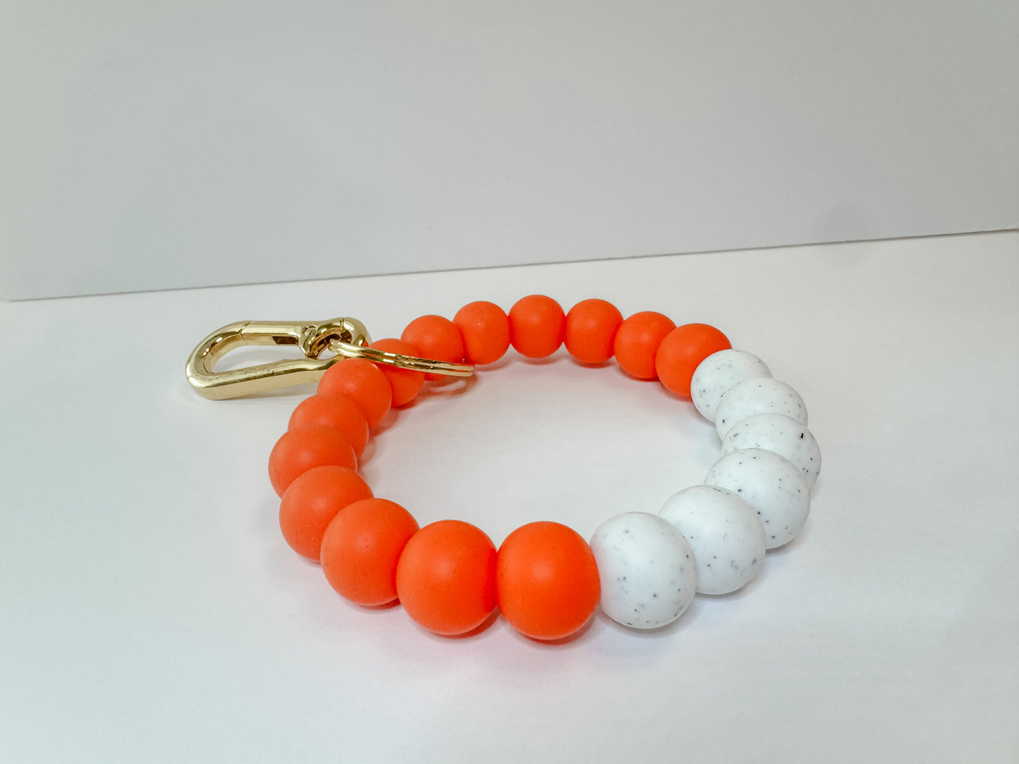 KEYCHAIN BANGLE | neon red