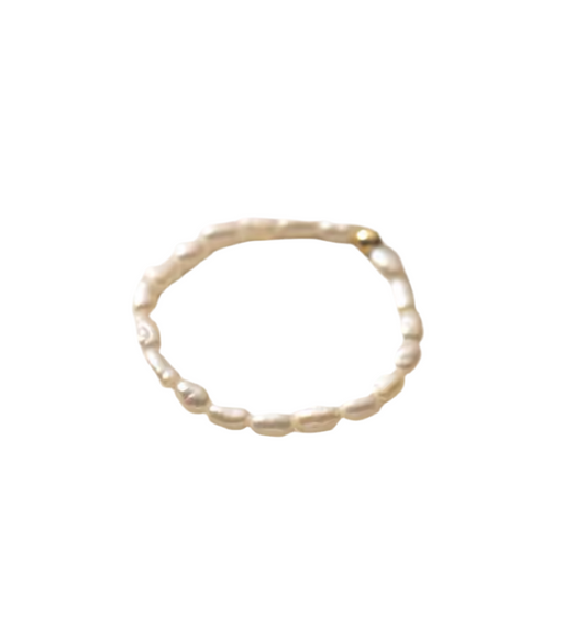 PEARL | beaded pearl ring