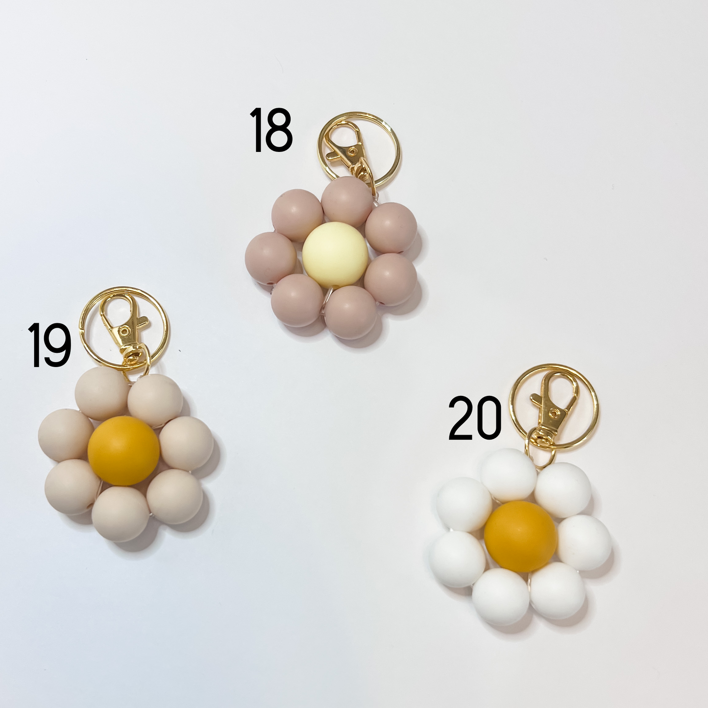 Daisy Keychain