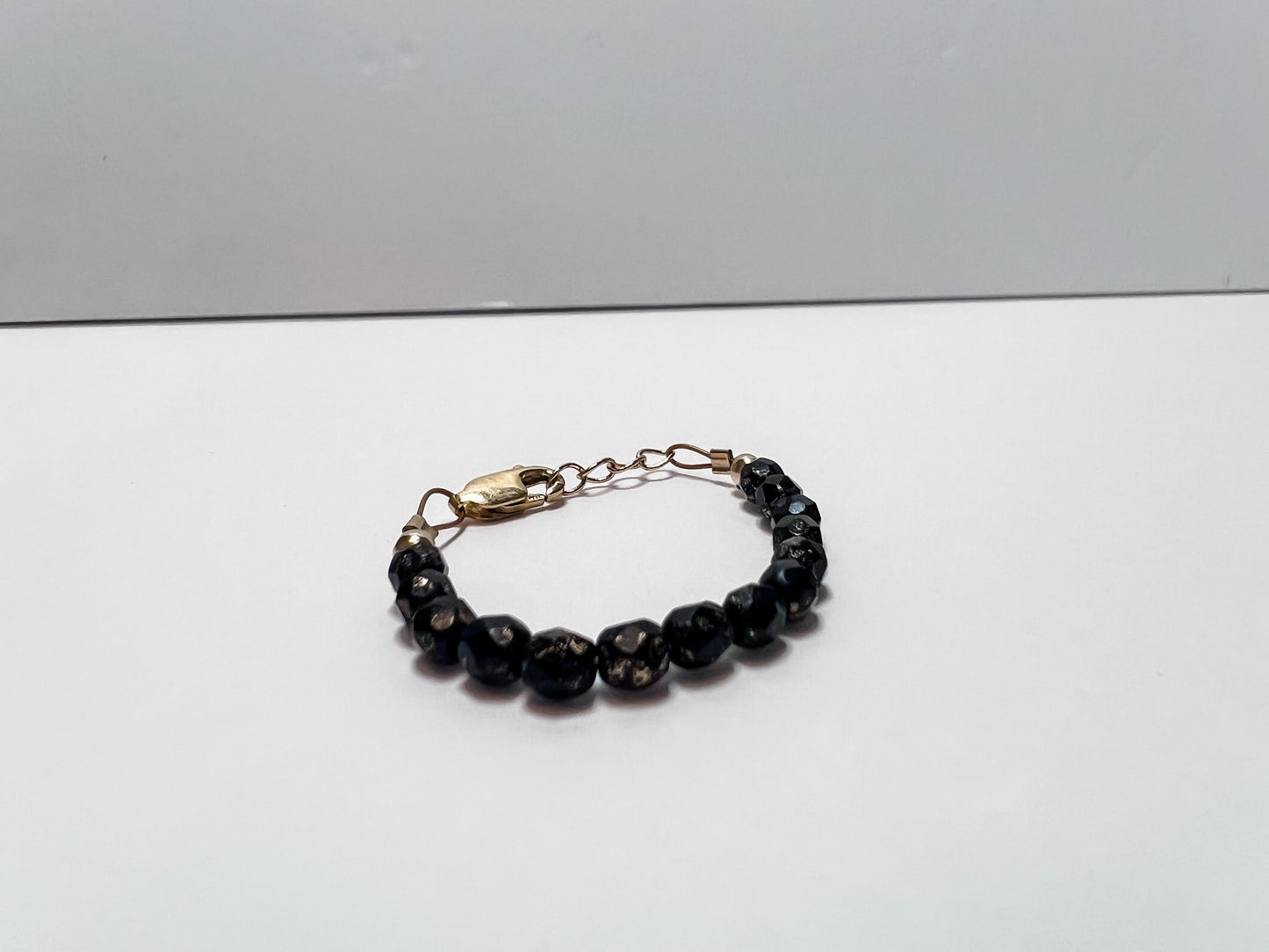 Black sparkly