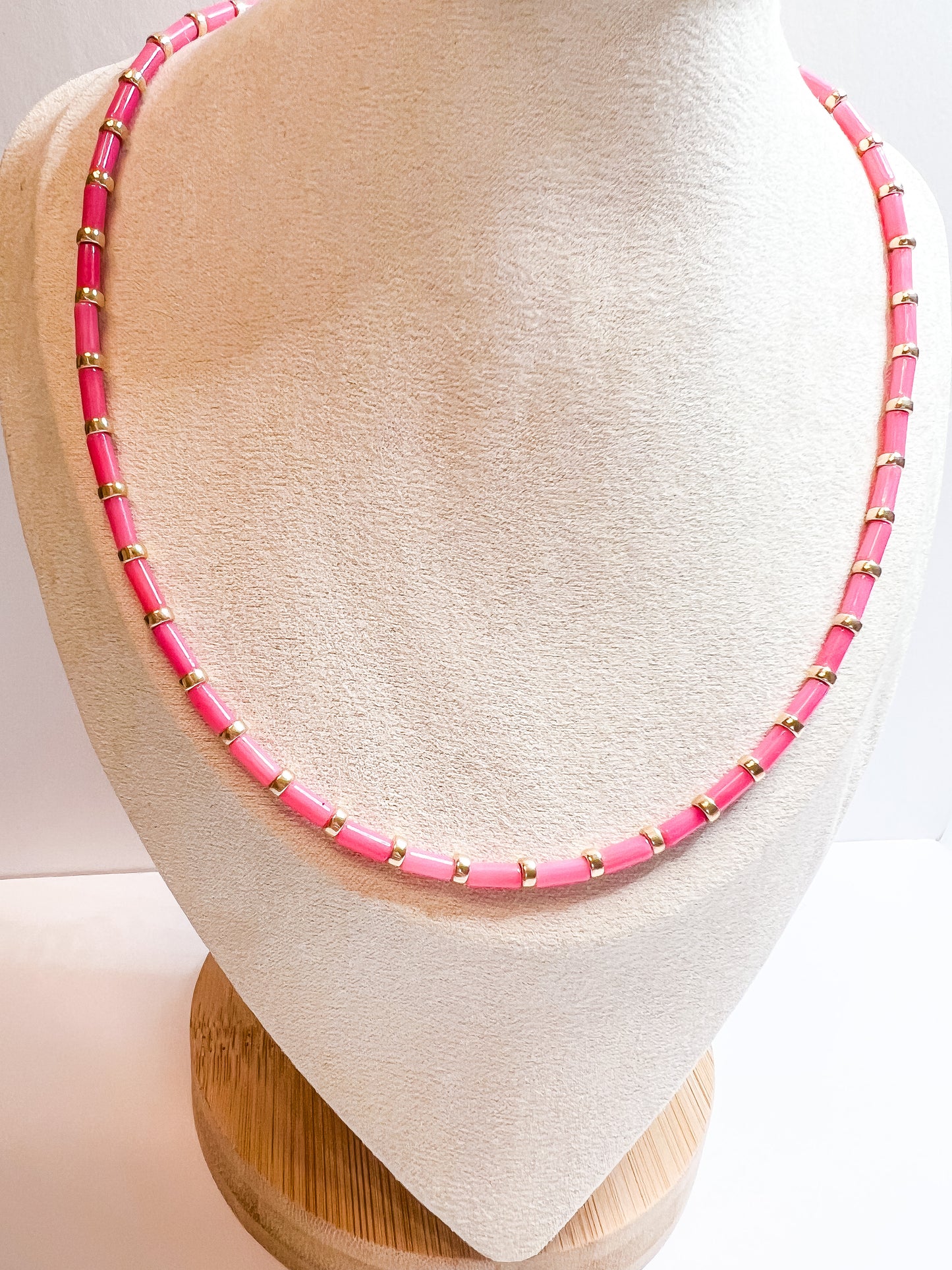 MADDIE | real coral and gold-filled necklace