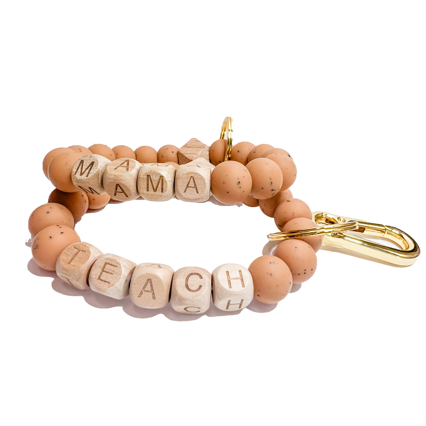 KEYCHAIN BANGLES - 3 colors | with words