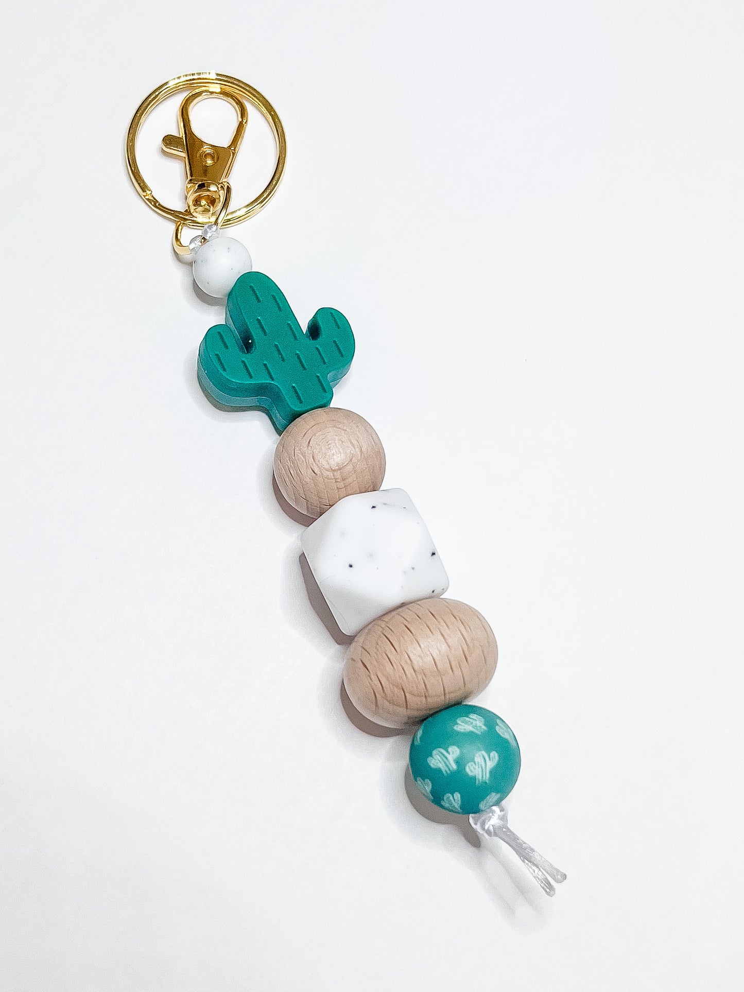 Cactus Keychain | dark green