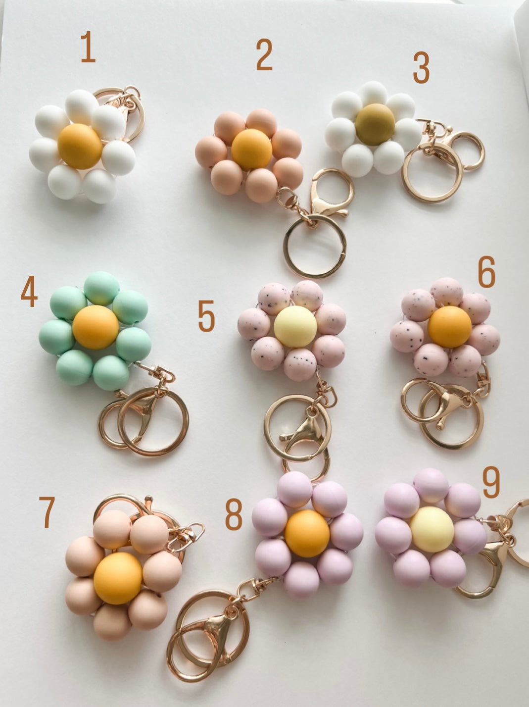 Daisy Keychain