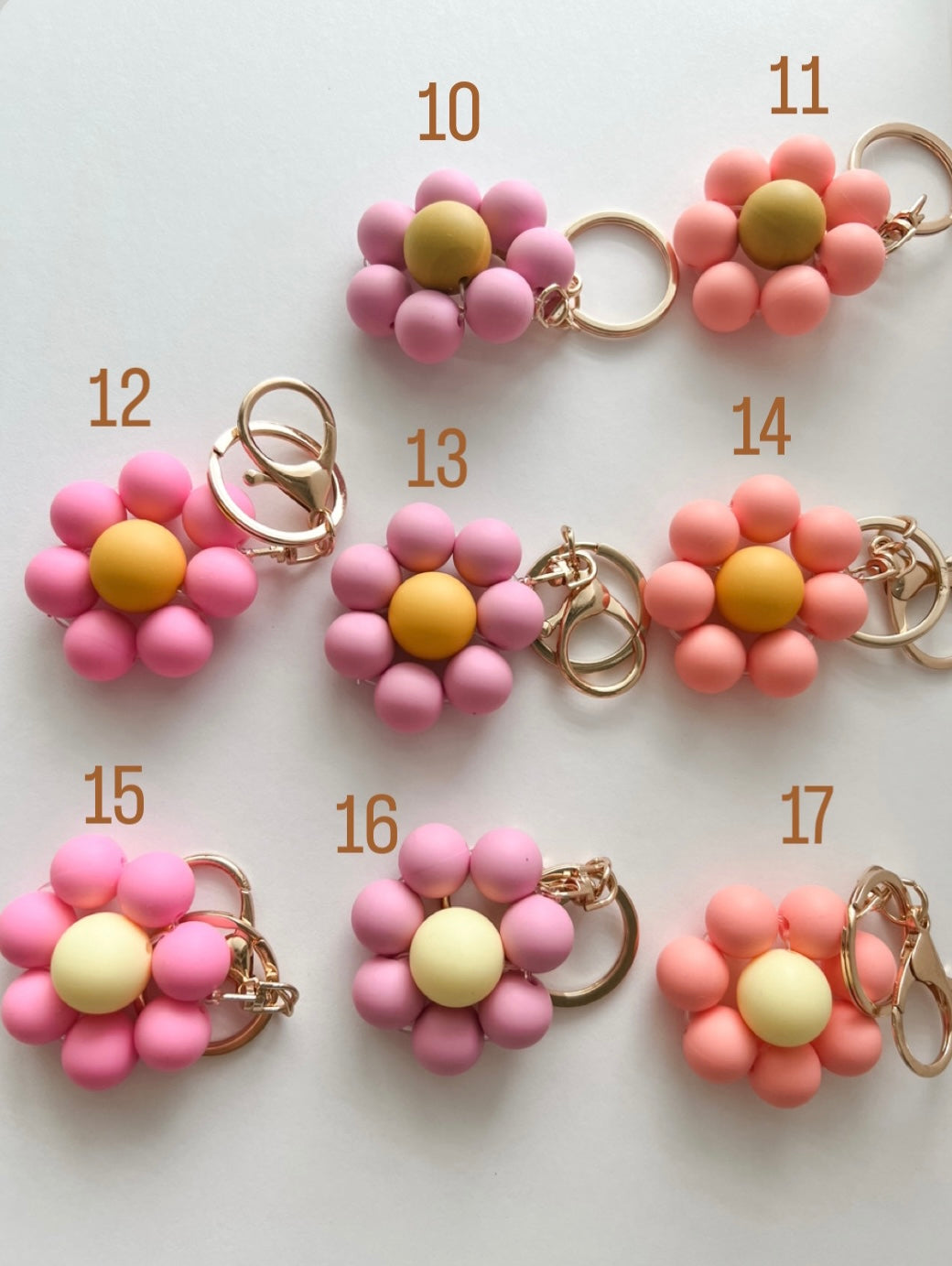 Daisy Keychain