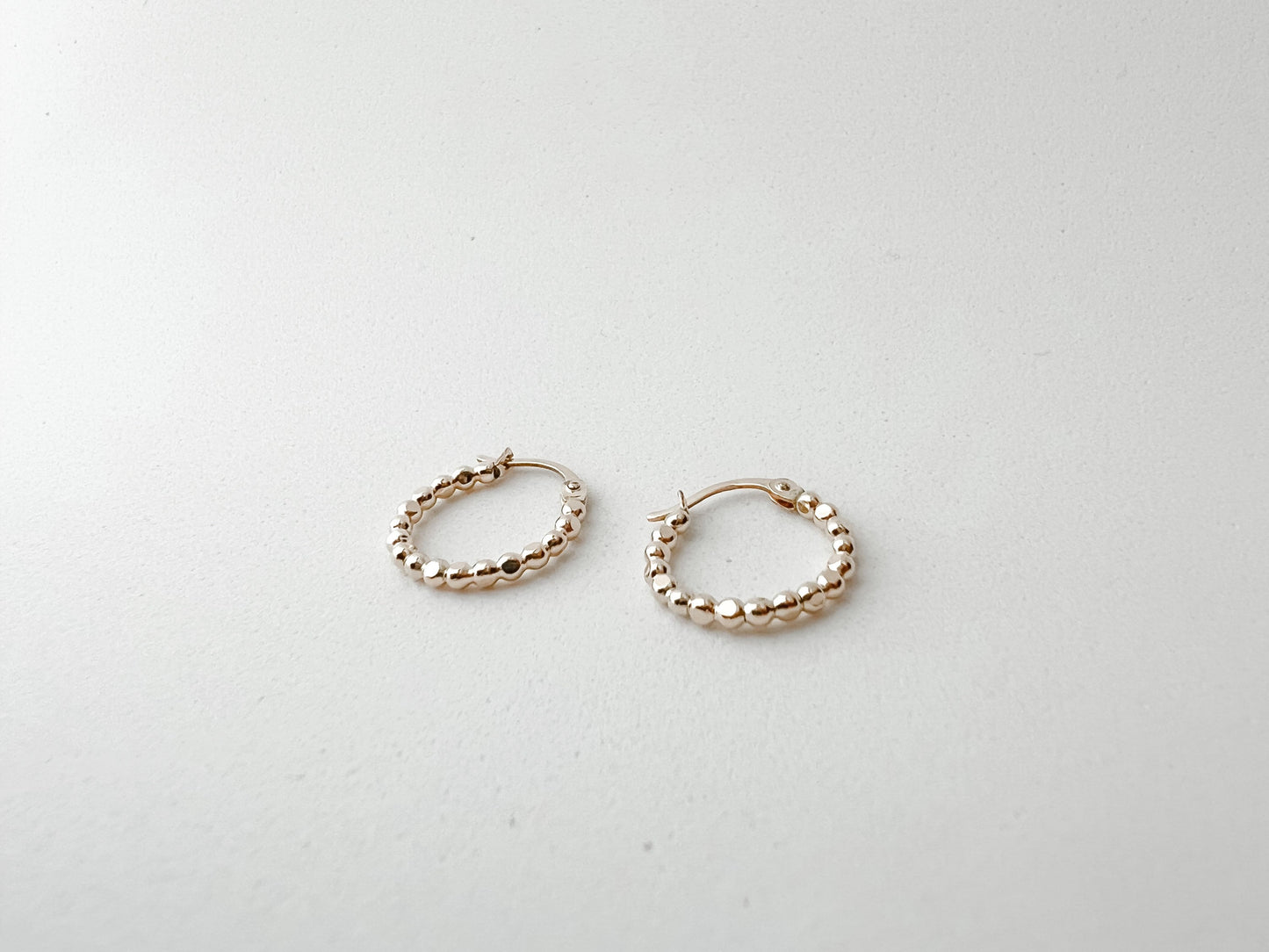 HAZEL | gold-filled hoop earrings