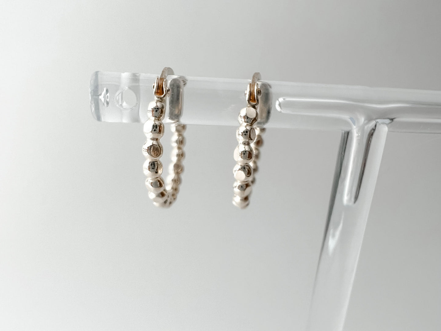 HAZEL | gold-filled hoop earrings