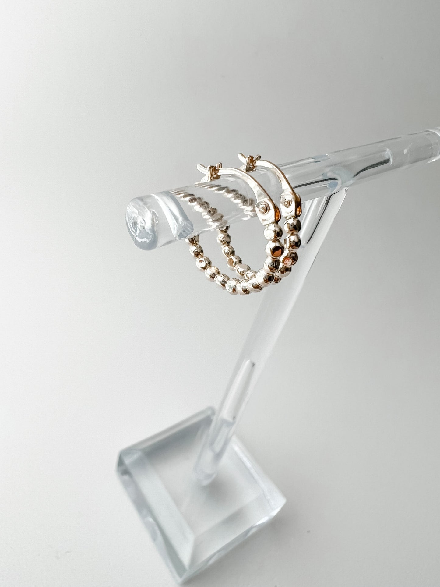HAZEL | gold-filled hoop earrings