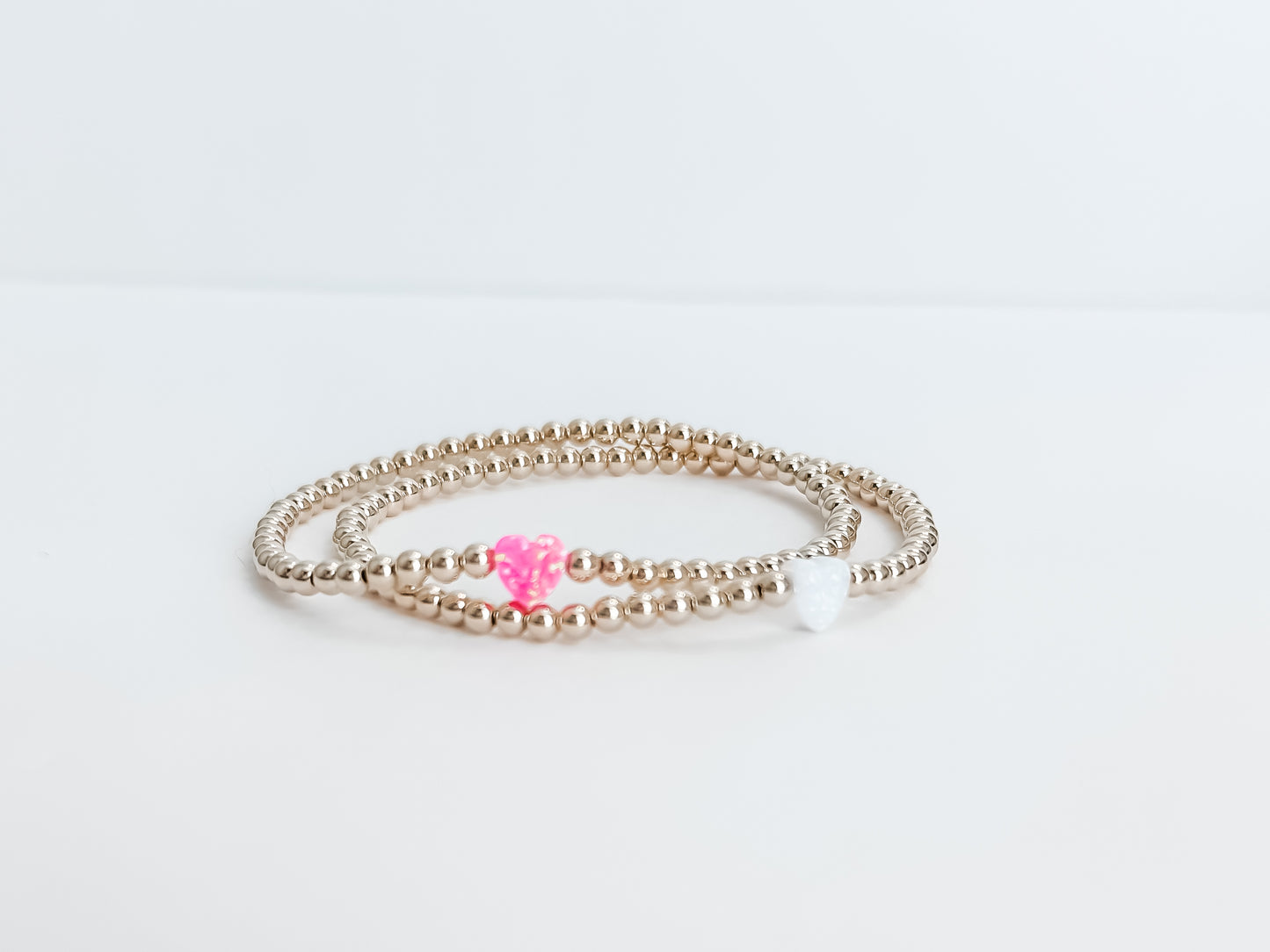 EZRA | gold-filled bracelet with sparkle heart