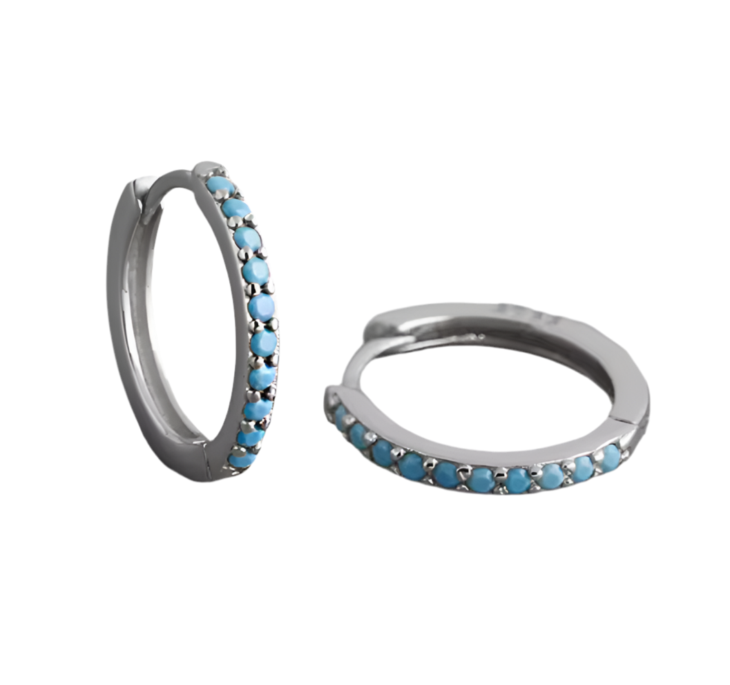 ATHENA | sterling silver hoops