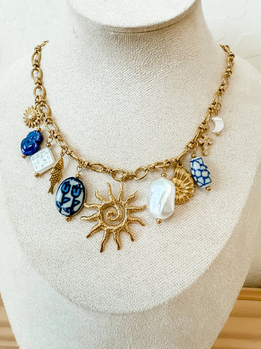 Charm Necklace | stainless steel