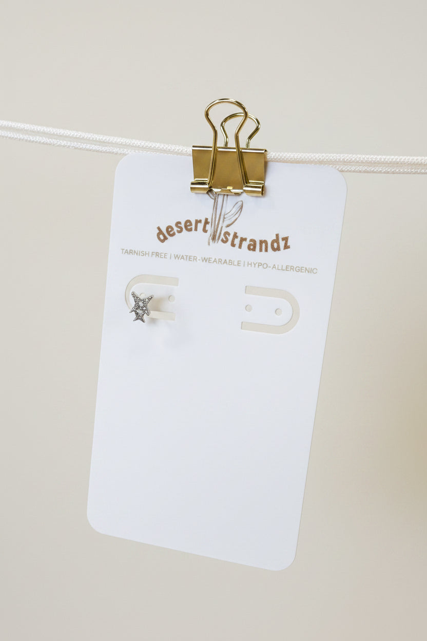 Star stud | sterling silver (single earring)