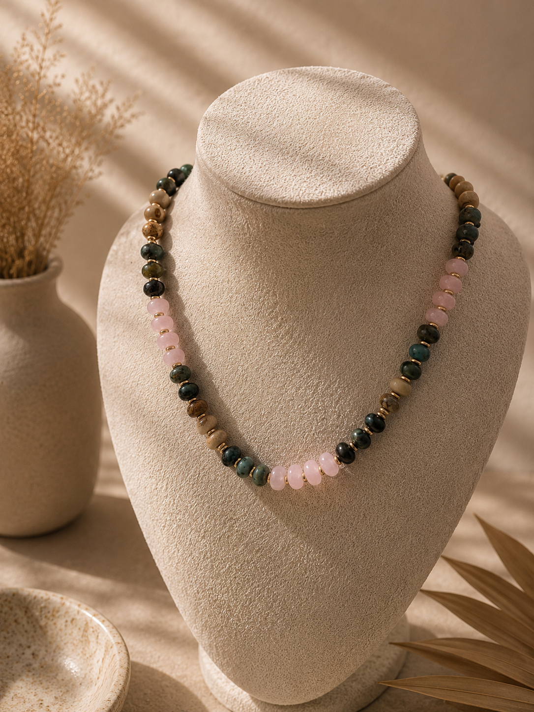 Rosa Verde Necklace