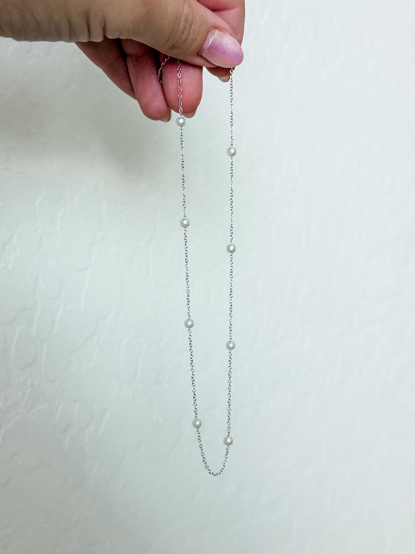 OLIVIA | sterling silver with pearl accents