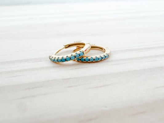 ATHENA 3 | gold-filled hoops