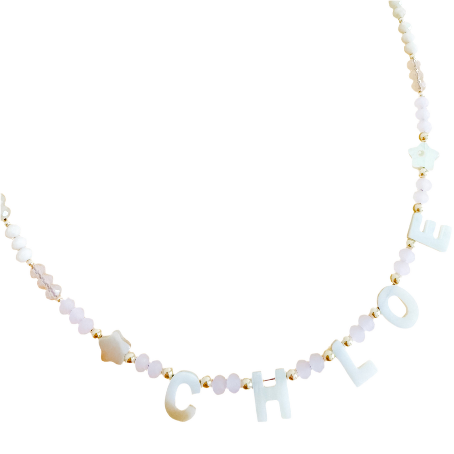 *PRE-ORDER CLOSED* Name Necklace | mother of pearl letters