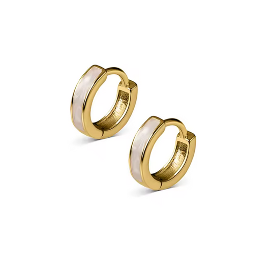 Kate | vermeil comfort closure hoop