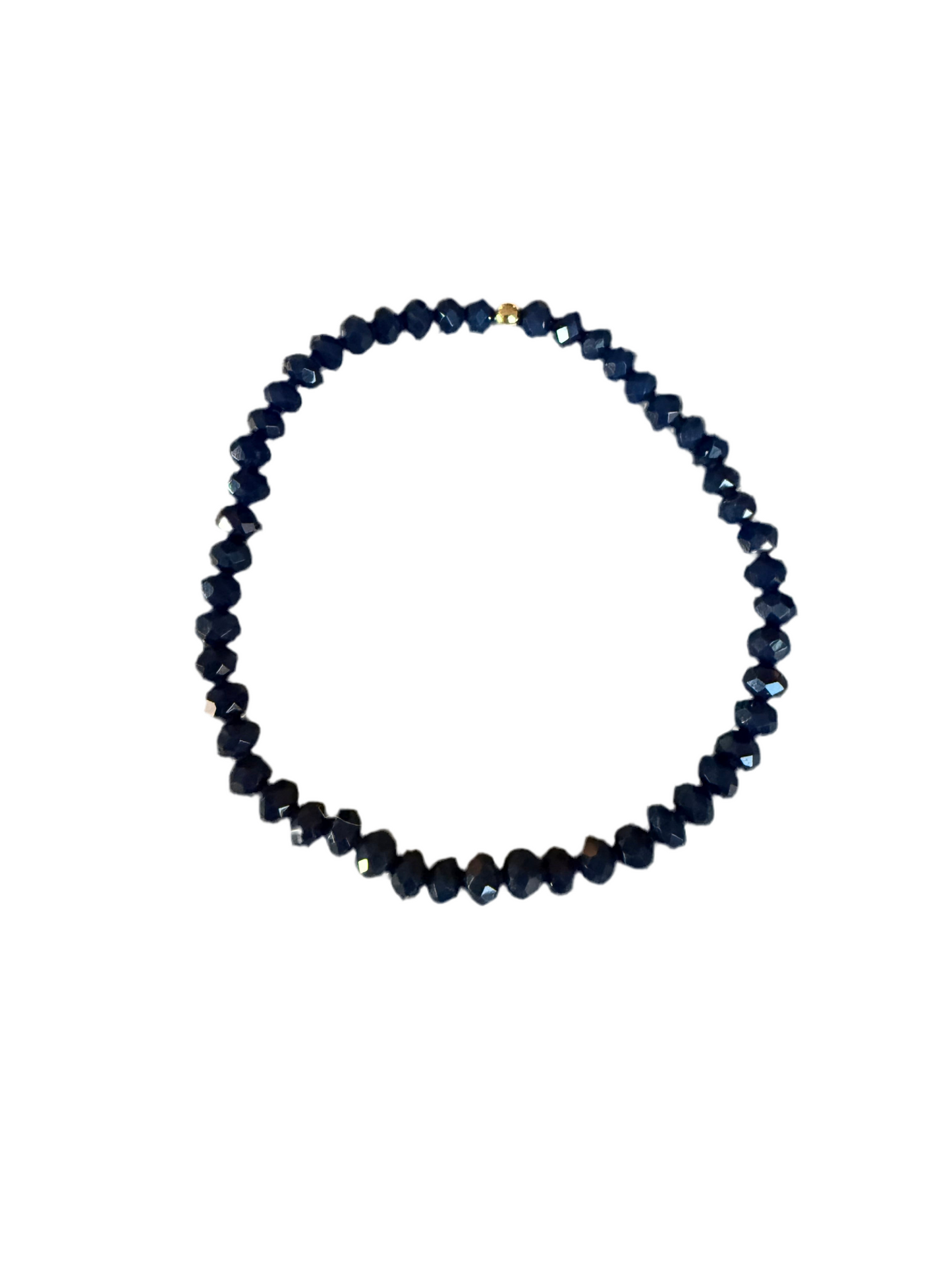Blair | navy beaded bracelet