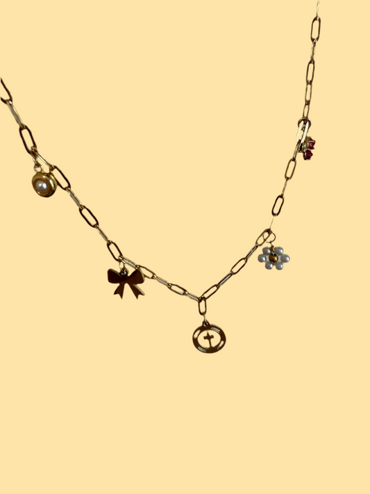 Charm Necklace | dainty