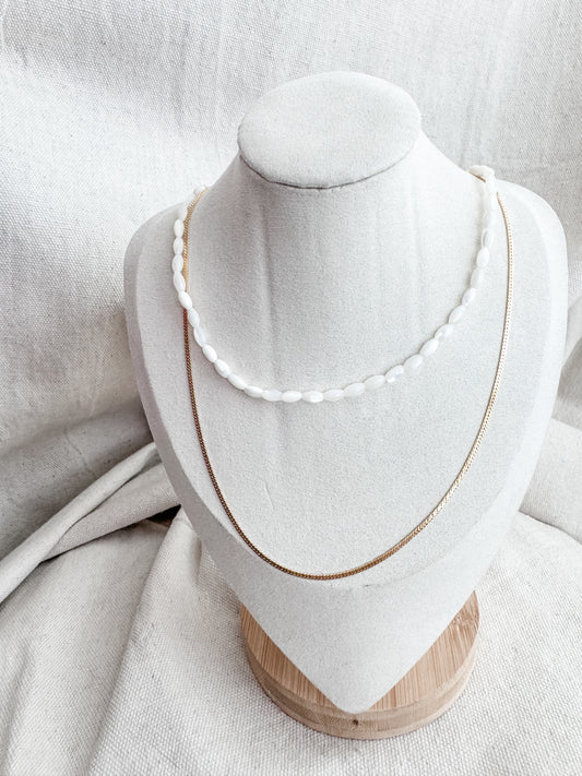 MARGOT | mother of pearl necklace