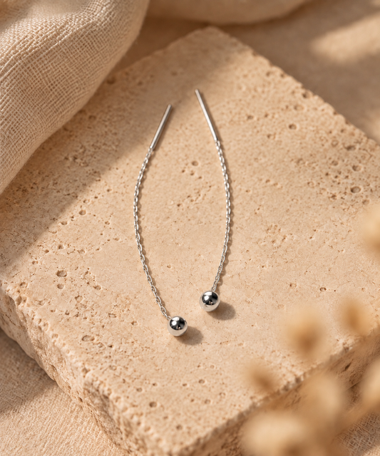 Threader | sterling silver threader earring
