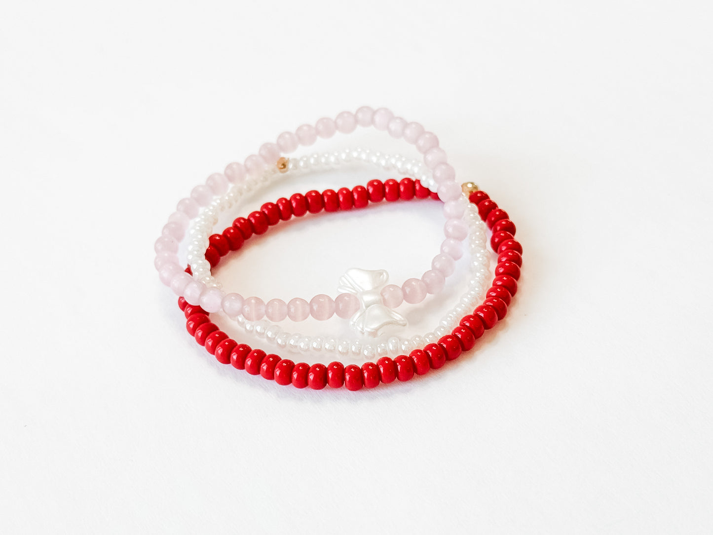 XOXO bundle | beaded bracelet