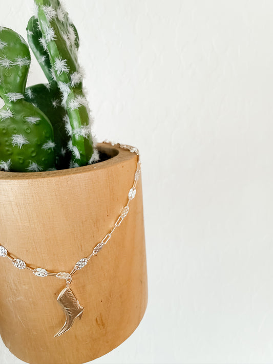 LAINEY | gold filled and sterling silver necklace
