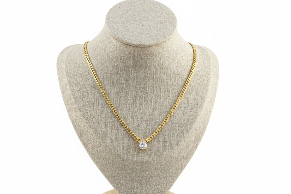 Teardrop necklace