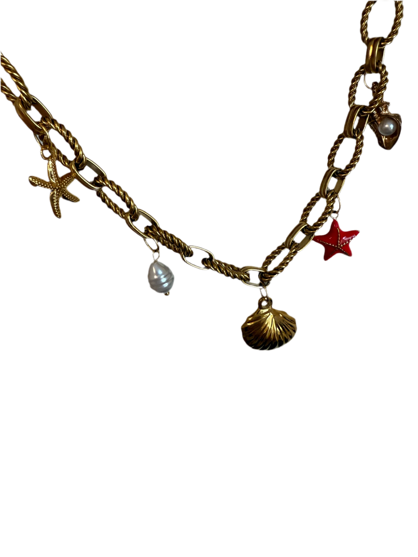 Charm Necklace | Seashell