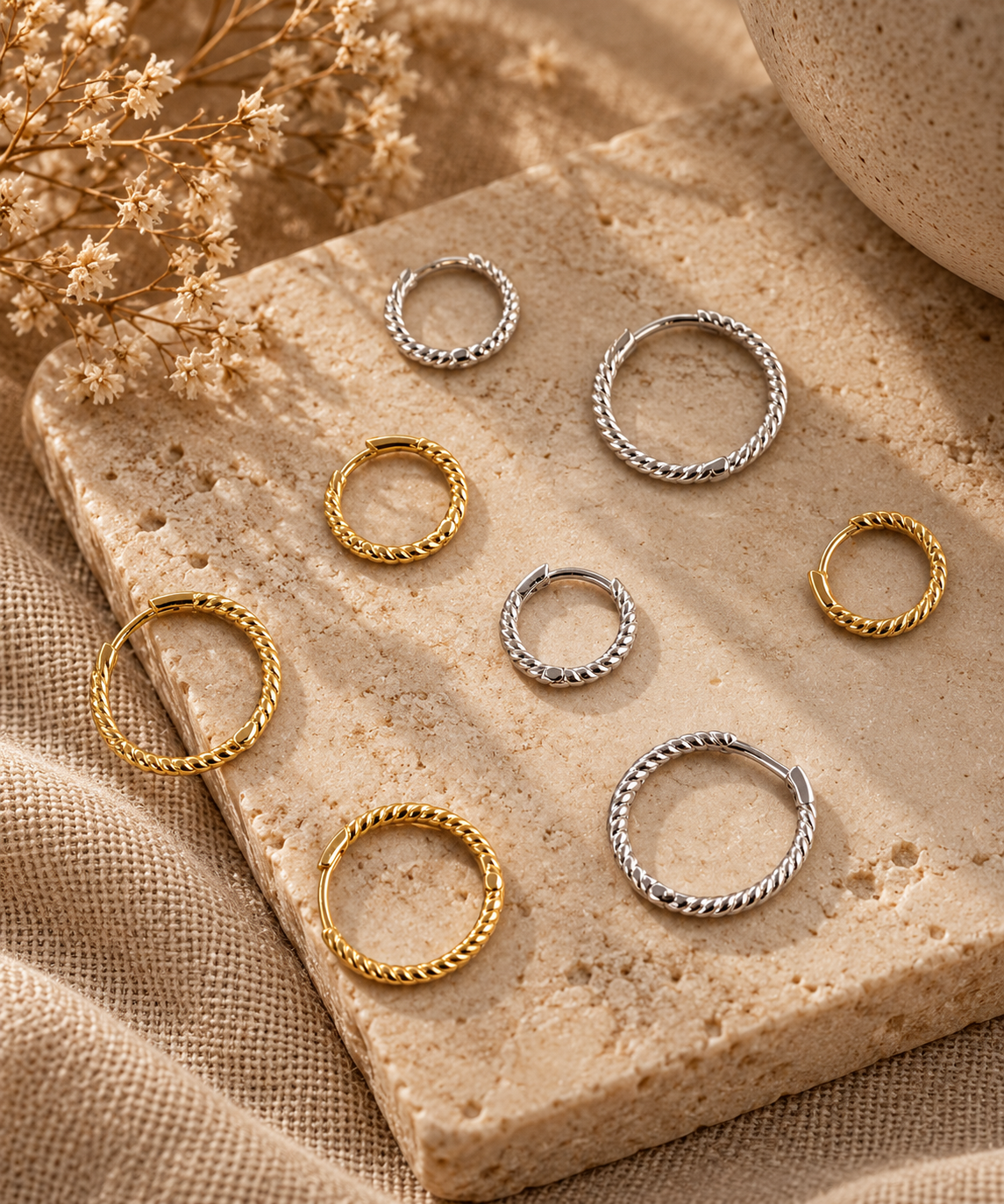 THE ROPE HOOP | SILVER