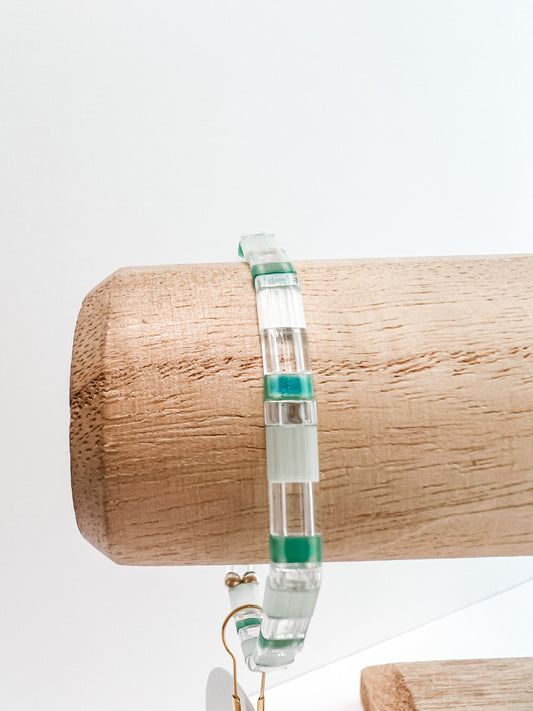 TILA bracelets | green mixed