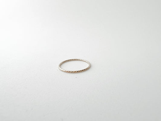 TWIG | gold-filled stacking ring