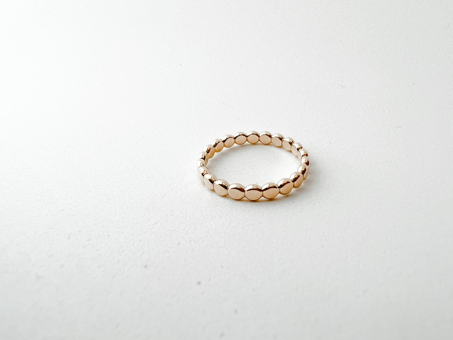 DOT | gold-filled stacking ring