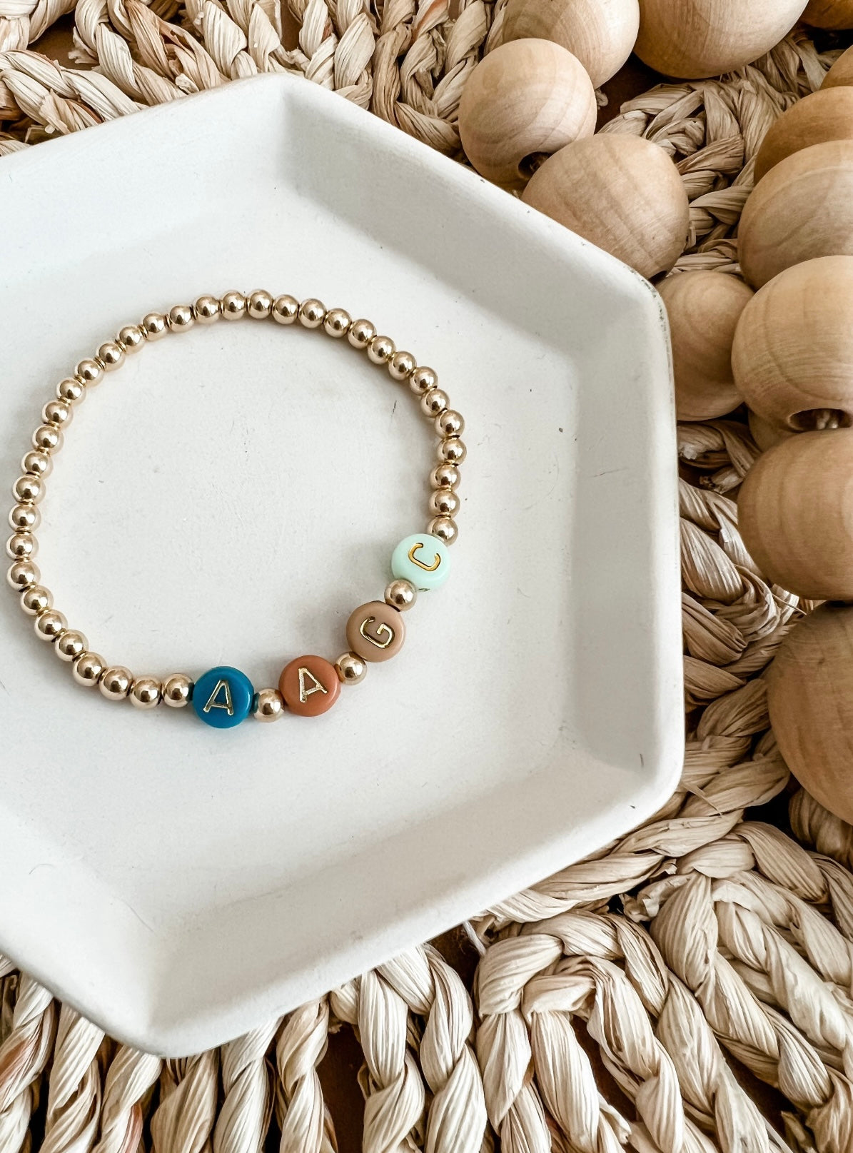 EZRA | Colorful Name Bracelet