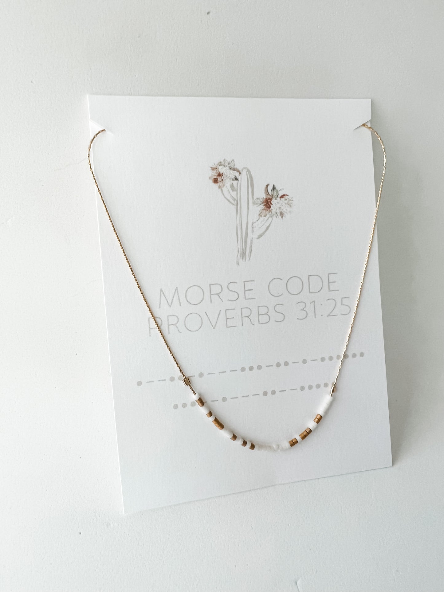 Malachi | Morse Code Necklace
